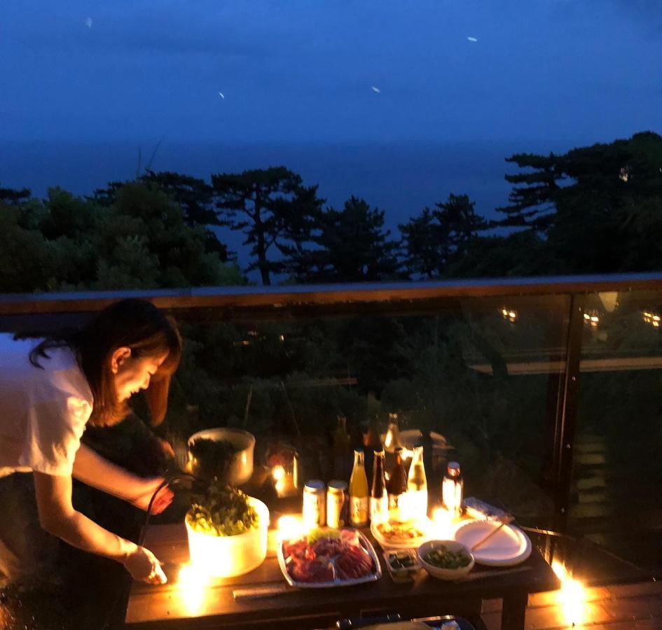 伊豆稲取テラス-寛道- Villa Shimoda  Exteriör bild